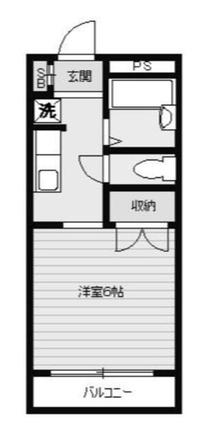 フォレストブライト 302号室 間取り