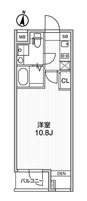 ビバリーホームズ石神井台 104号室 間取り