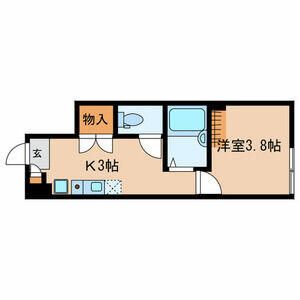 リヴ桜台 103号室 間取り