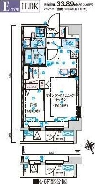 リヴシティ初台 間取り