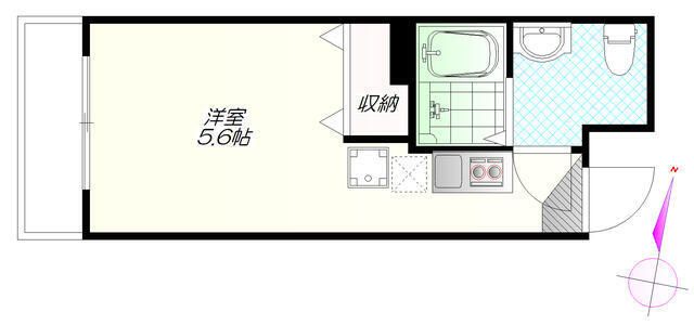 東宏ハイム西新宿 202号室 間取り