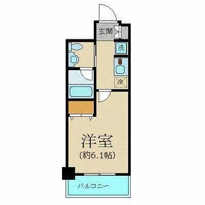 プレール・ドゥーク目白アベニュー 807号室 間取り
