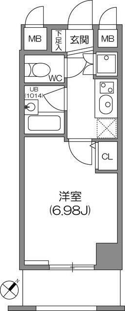 ジョイシティ小石川 303号室 間取り