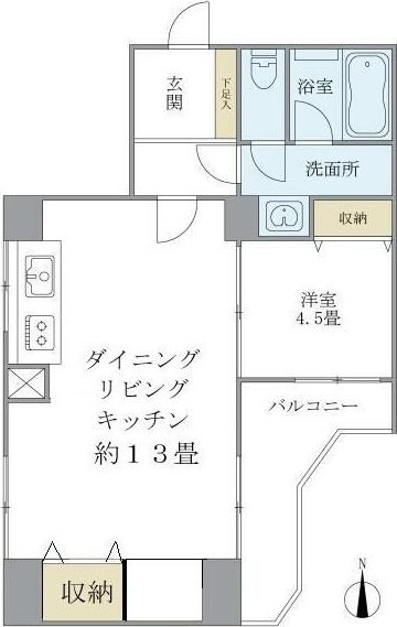 ボナール護国寺 間取り