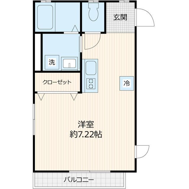 ＪＬＢグランエクリュ西新宿 204号室 間取り
