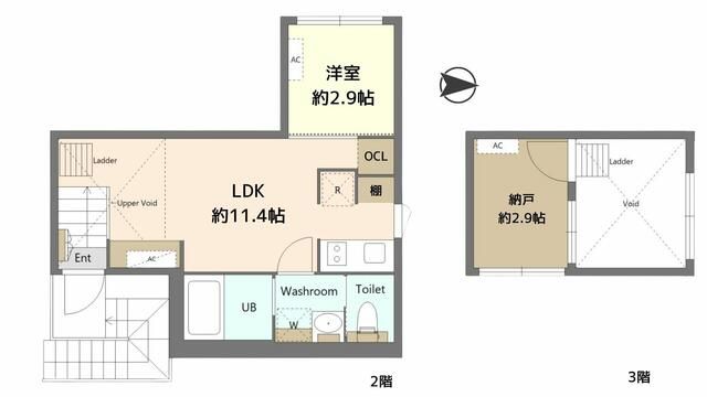 アドアストラ中野 302号室 間取り