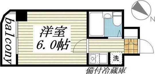 メゾン・ド・南大塚Ｎｏ．１ 305号室 間取り
