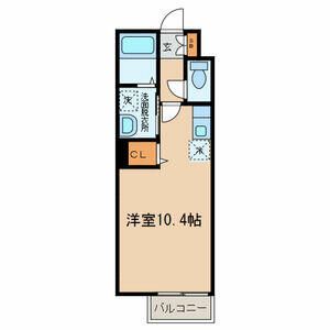 シャテランジュ光ヶ丘Ⅱ 110号室 間取り