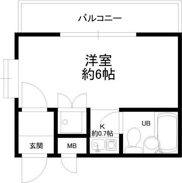日興パレス目白 101号室 間取り