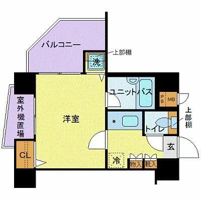 フェニックス北新宿エルミタージュ 401号室 間取り