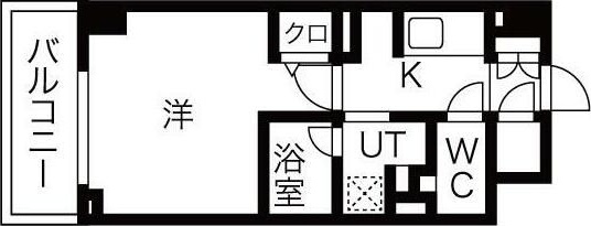 シーズンフラッツ高田馬場リバーサイドノース 間取り図