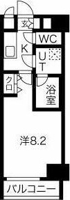 ＬＥＸＥ綾瀬 602号室 間取り