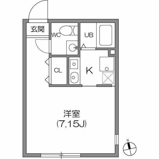 ＺＥＳＴＹ神楽坂Ⅰ 間取り図