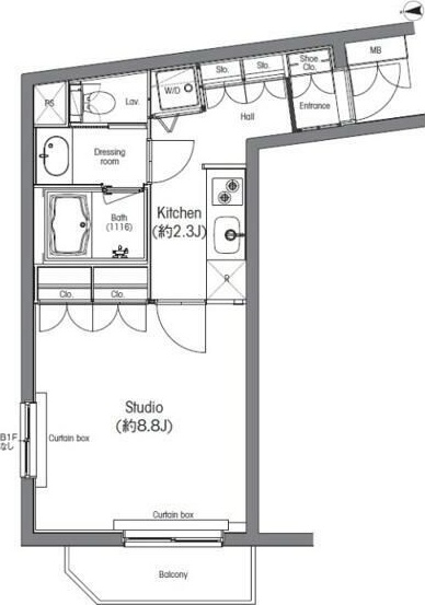 アーデン北沢 間取り図