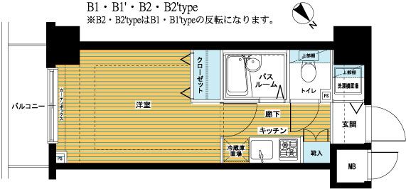 フェニックス日本橋EAST 間取り図