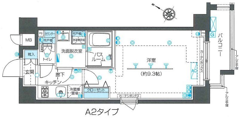 ZOOM目黒不動前 間取り図