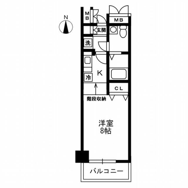 レジディア上野御徒町 間取り図