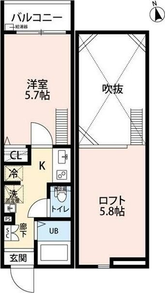 グランクオール駒込 302号室 間取り
