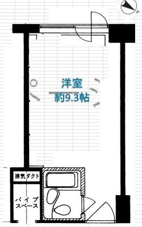 番町ハイム 612号室 間取り