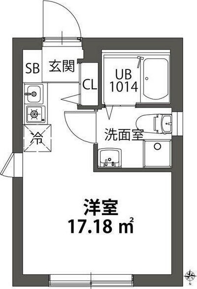 ＳＴＹＬＥ南千住 201号室 間取り