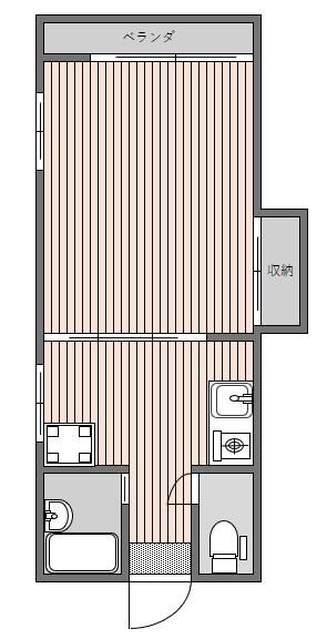 アストラル上落合 401号室 間取り
