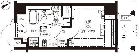 ＺＯＯＭ上板橋 205号室 間取り