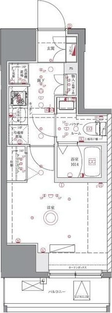ユリカロゼＡＺ亀有Ｎｏｒｔｈ　Ｔｏｗｅｒ 502号室 間取り