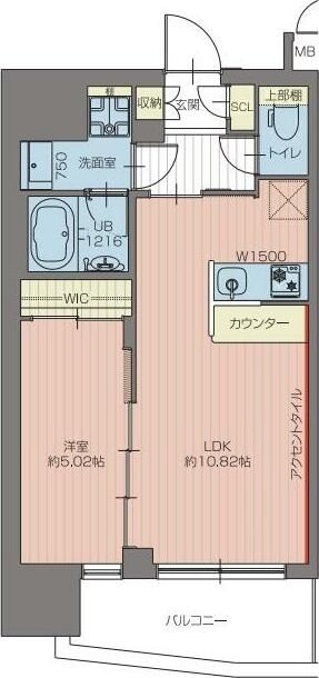 プレジオ池袋ＮＯＲＴＨ 201号室 間取り