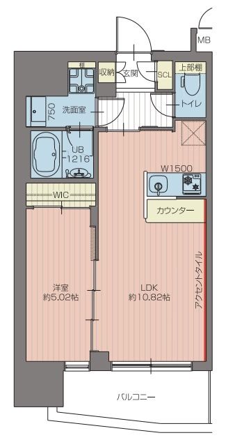 プレジオ池袋ＮＯＲＴＨ 301号室 間取り