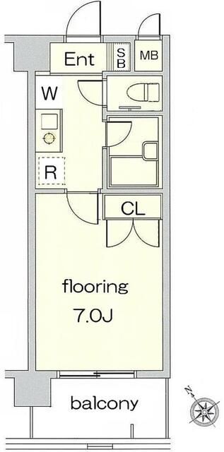 グランヴァン杉並北 304号室 間取り