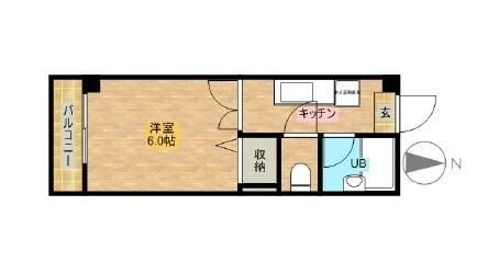 アーク目白 305号室 間取り