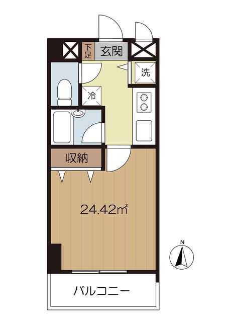 サンライズコスモスⅢ 305号室 間取り
