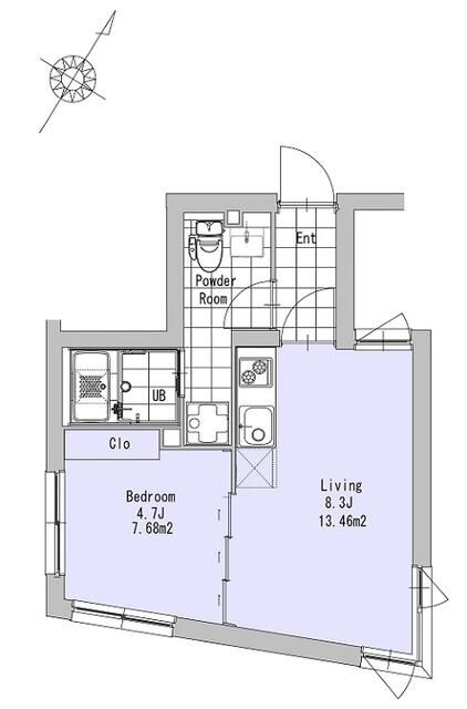 ＳＯＵ羽根木 301号室 間取り