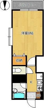スノハラビル 305号室 間取り