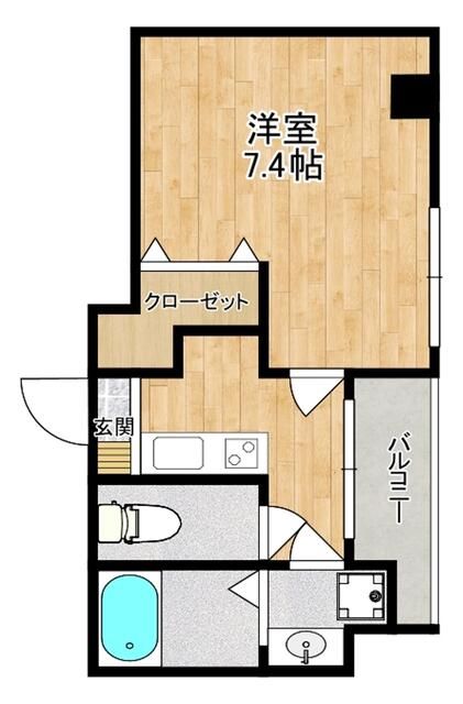 ＧｒａｎｄＳｔａｇｅ東池袋 401号室 間取り