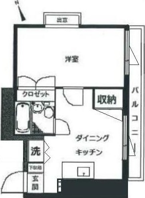ライオンズプラザ新宿 間取り