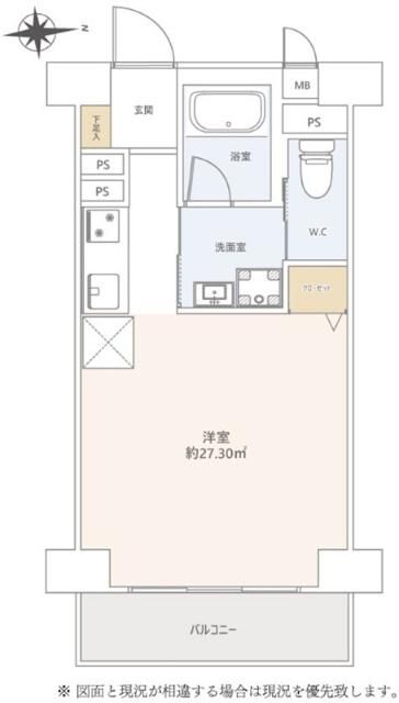 シャンボール文京 310号室 間取り