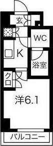 スパシエグランス早稲田 303号室 間取り
