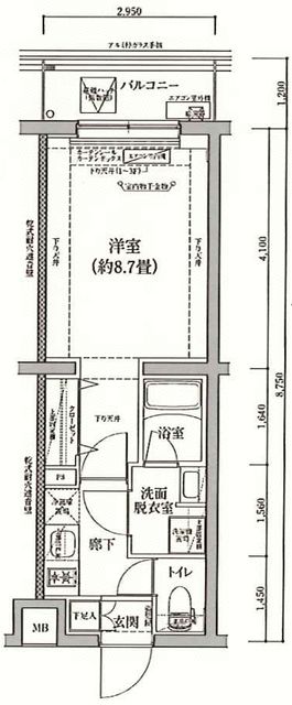アイルプレミアム東京上石神井 209号室 間取り