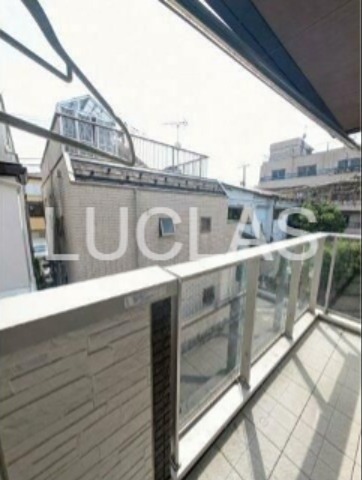 新宿区富久町戸建 ベランダ