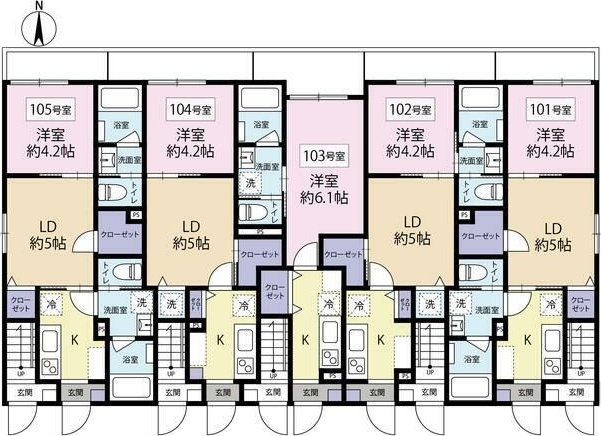 Ｙ&amp;rsquo;ｓ中野本町 間取り図