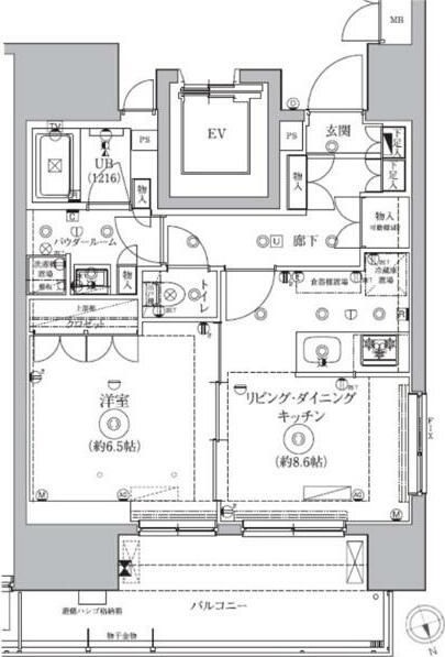 ドムス・スタイル高田馬場 201号室 間取り