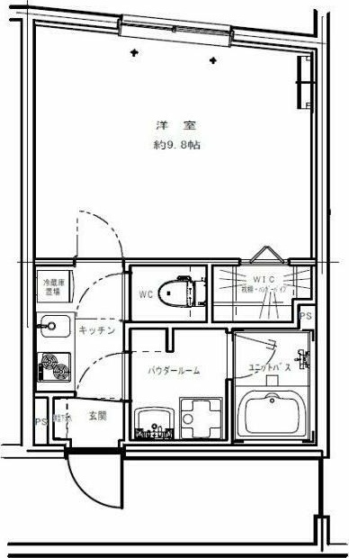 ＧＥＮＯＶＩＡ根津 102号室 間取り