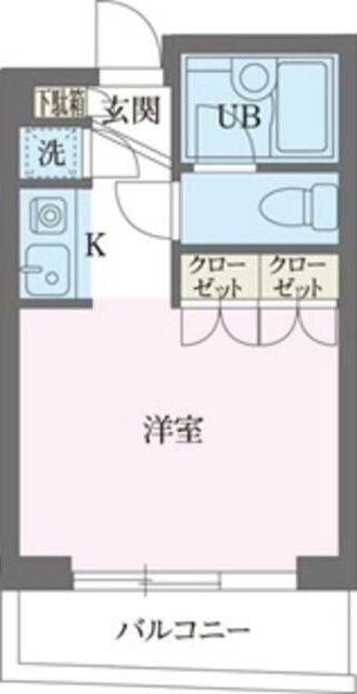 パークフロント西新宿 間取り図