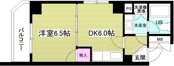 アーバンテラスＮ 203号室 間取り