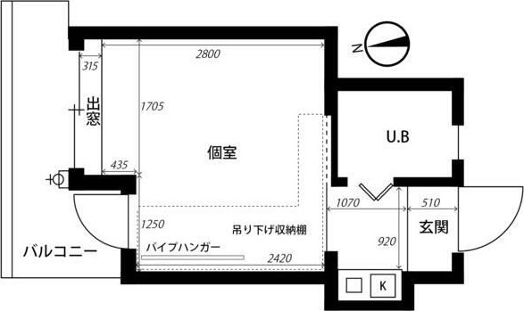 柏木ＭＵＲＡ 612号室 間取り