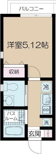 ＮＳＧＡＴＥ五反野 301号室 間取り