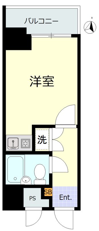 ライオンズマンション中野東 215号室 間取り