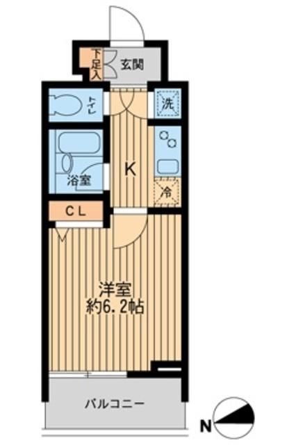 ＨＦ早稲田レジデンス 1302号室 間取り