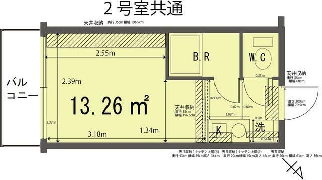 天空ＭＵＲＡ 502号室 間取り